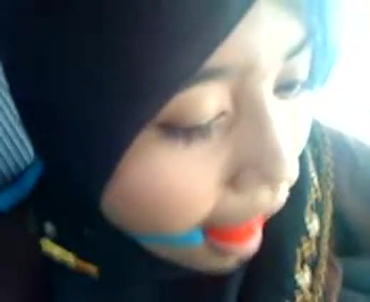 Babysitter cleave gagged