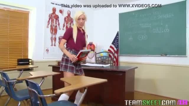 Innocent schoolgirl fucks teacher