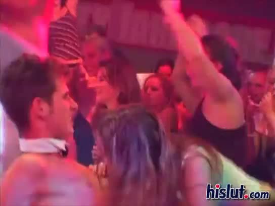 Horny college honeys are so busy pleasing lucky cocks after the party